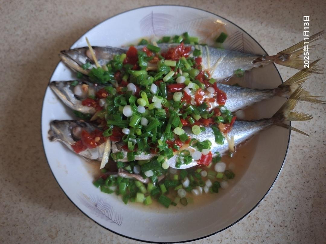 蒸剁椒小鲭鱼
