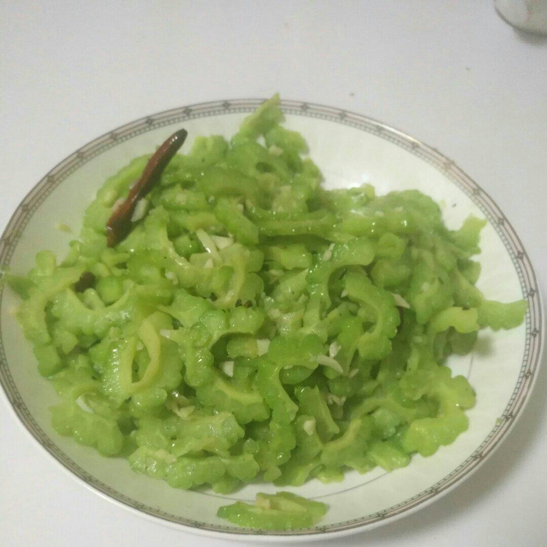清炒苦瓜