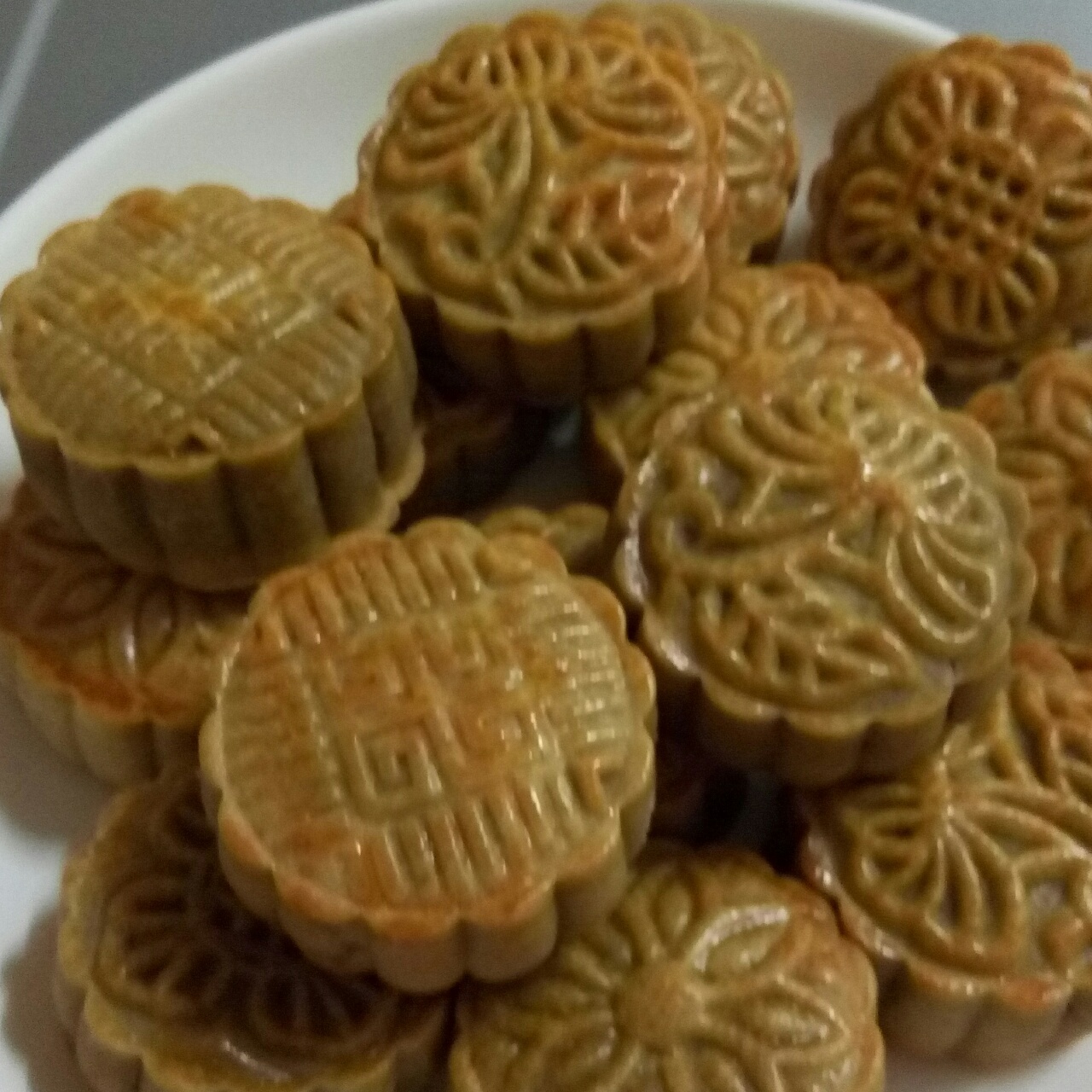 蛋黄豆沙广月