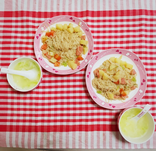 土豆焖面