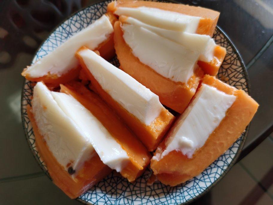 木瓜椰奶冻