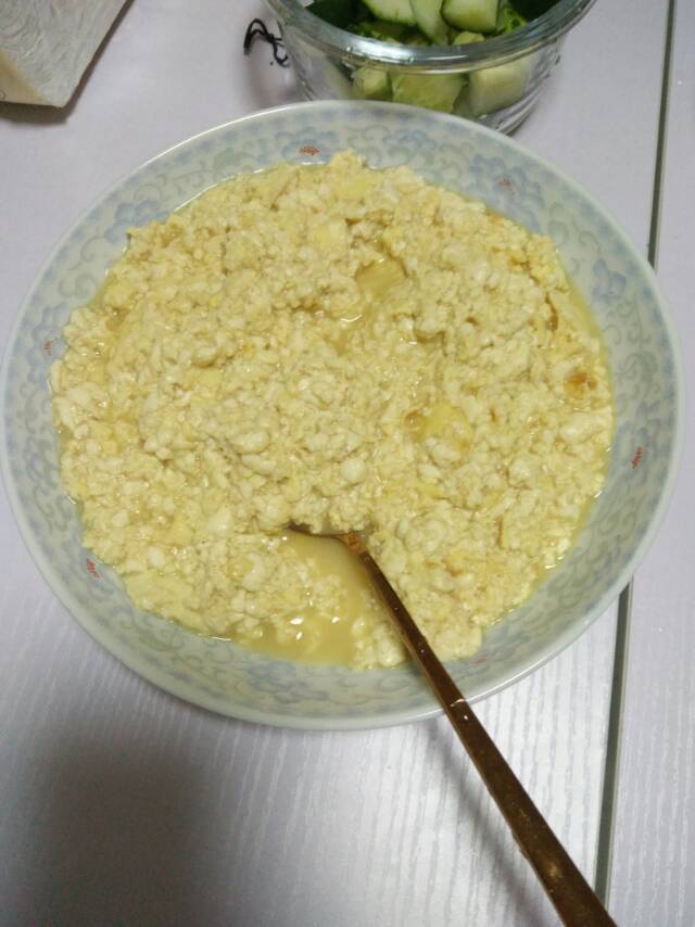 鸡蛋豆腐
