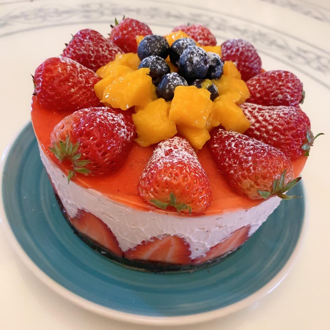 圣诞草莓冻芝士蛋糕（Kiri品牌公开课）