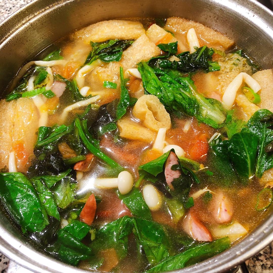 快手番茄蘑菇汤