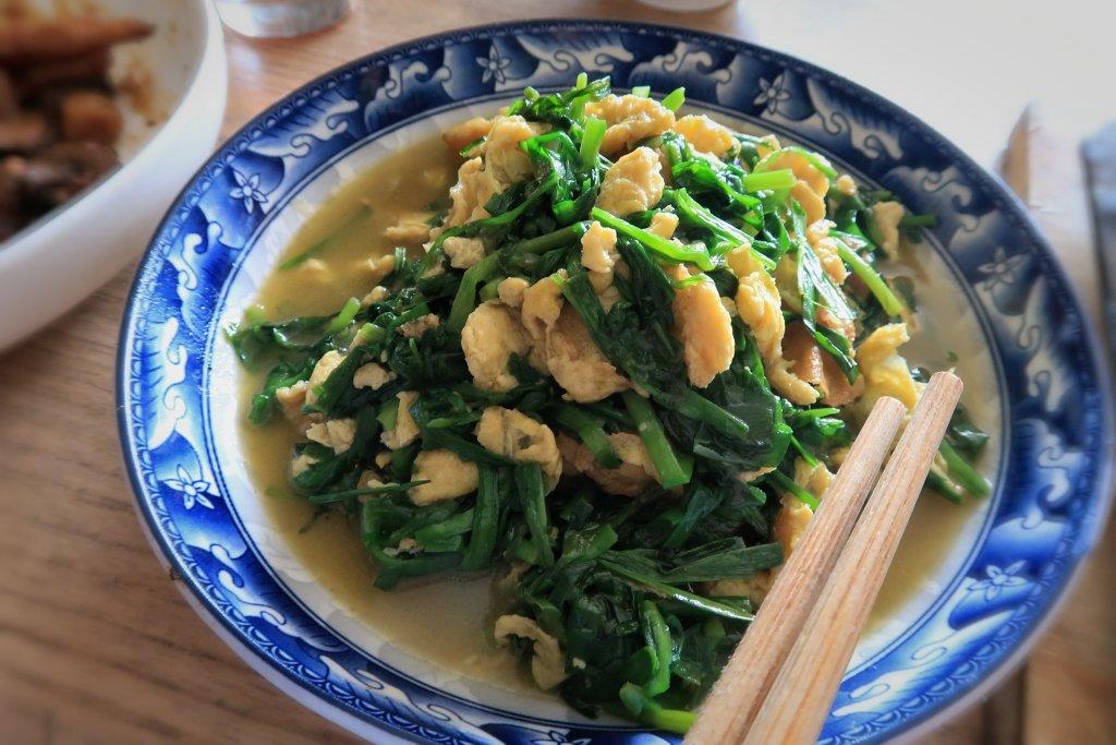 韭菜炒鸡蛋