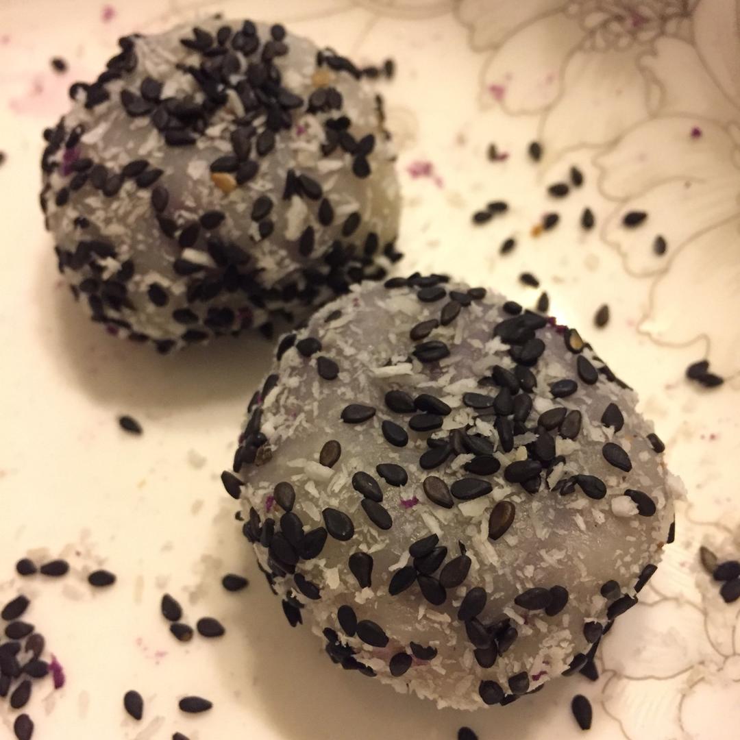 紫薯糯米糍