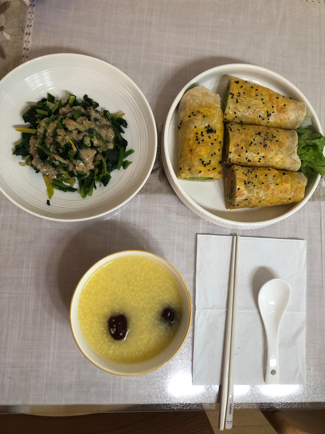 三分钟就可以做好孩子的早餐（手抓饼）