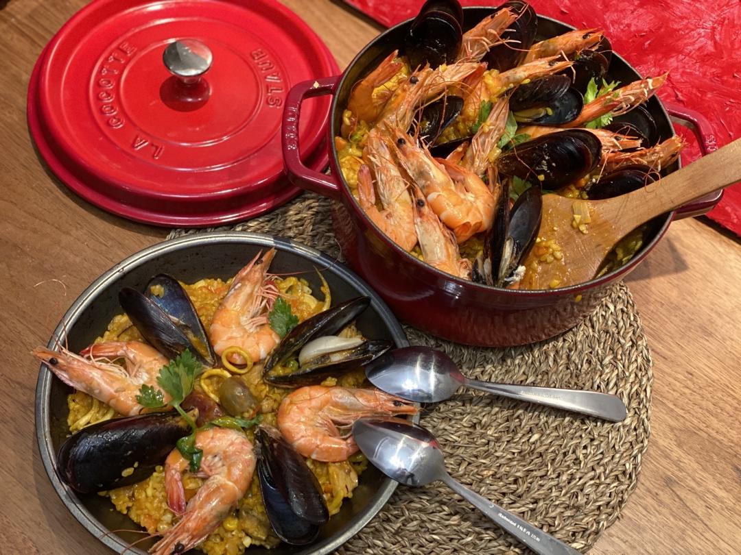 正宗paella 西班牙海鲜饭