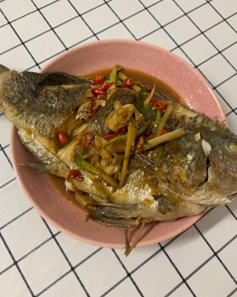 红烧福寿鱼