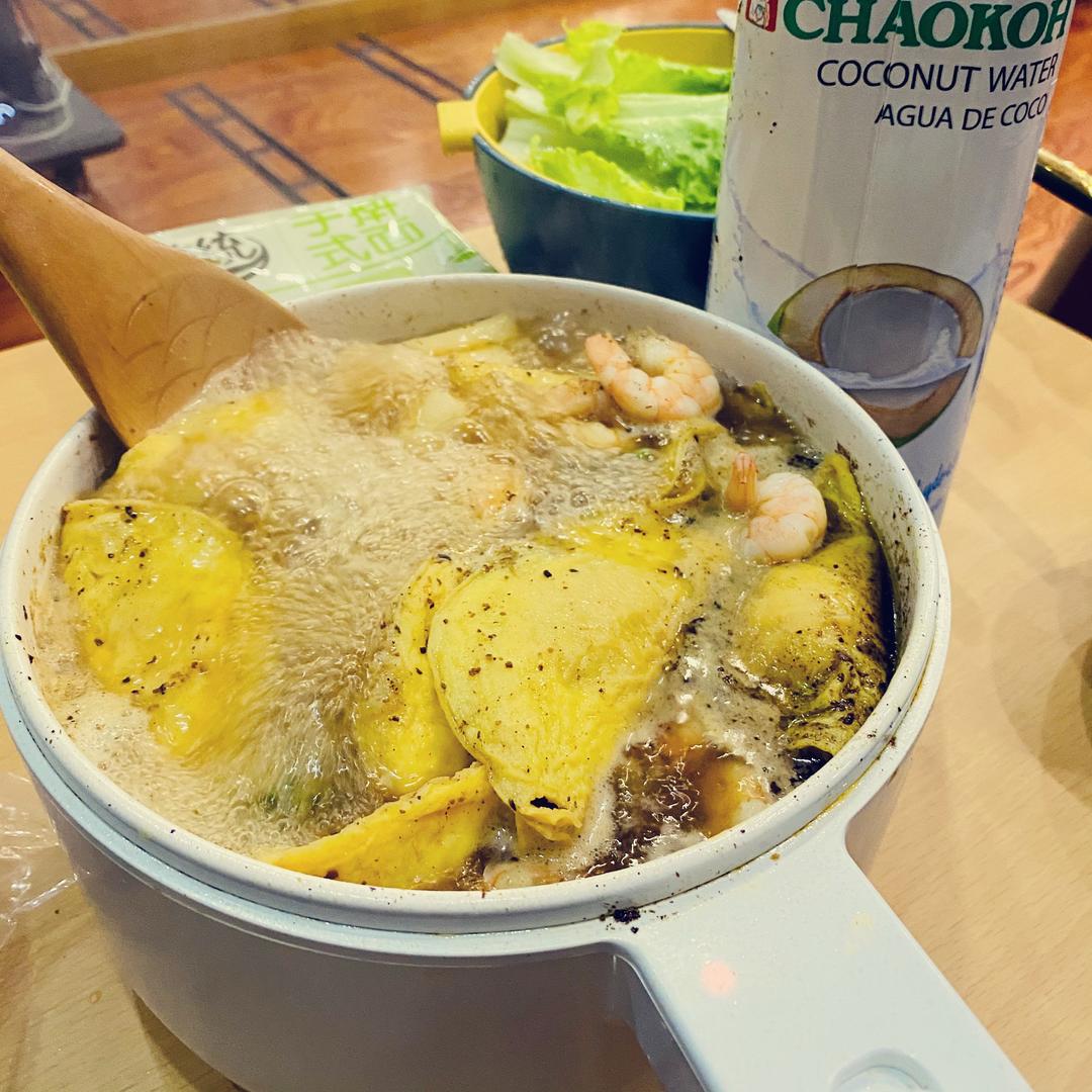 最健康的火锅：椰子🥥火锅