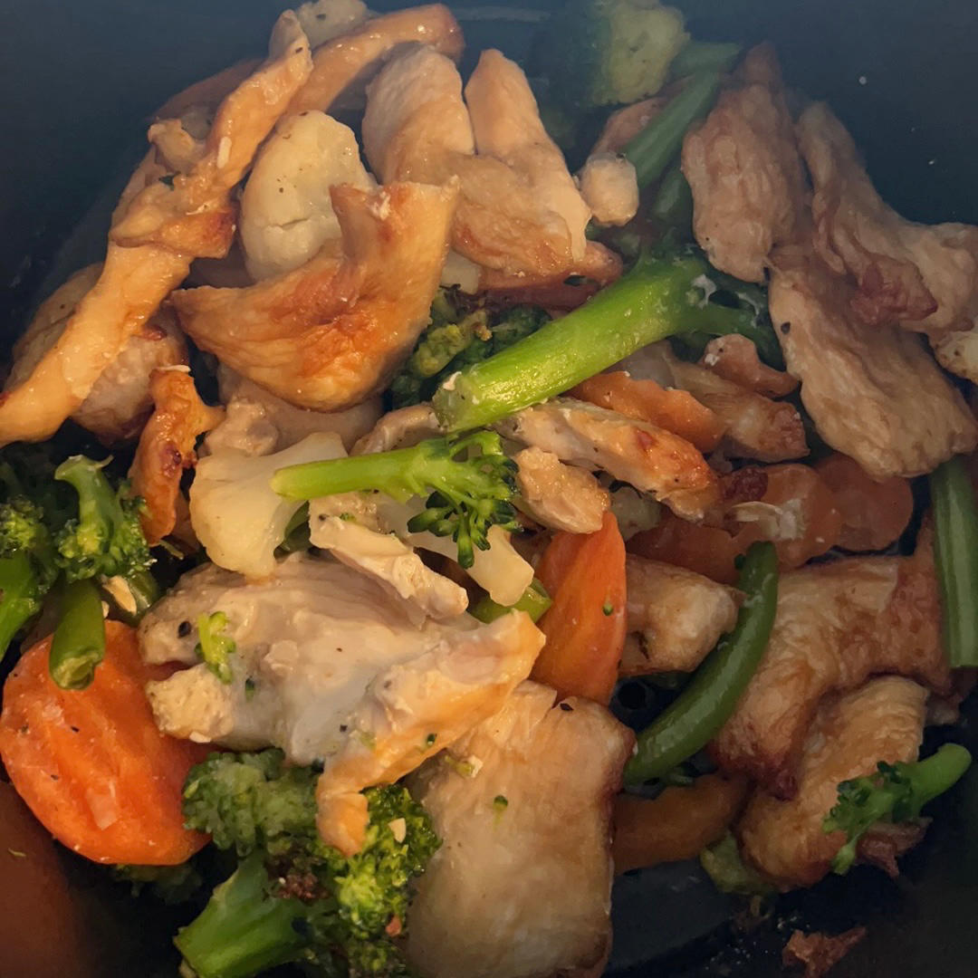 减脂餐|空气炸锅烤鸡胸肉，低脂低卡