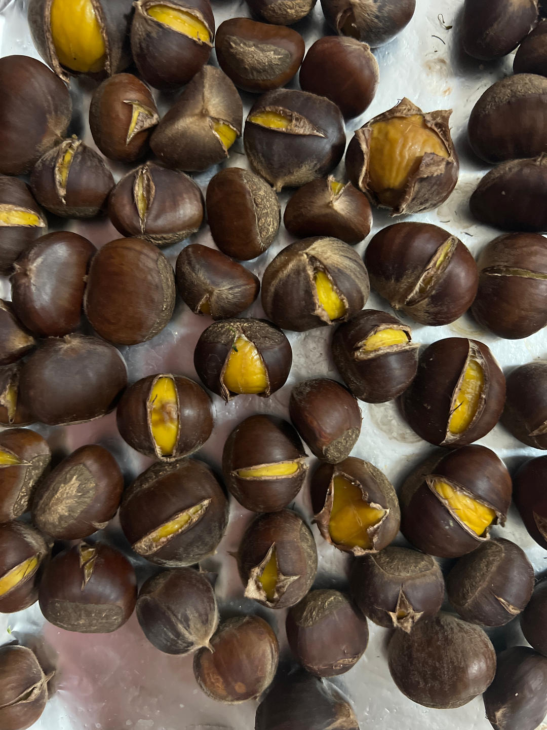 新手零失败烤栗子