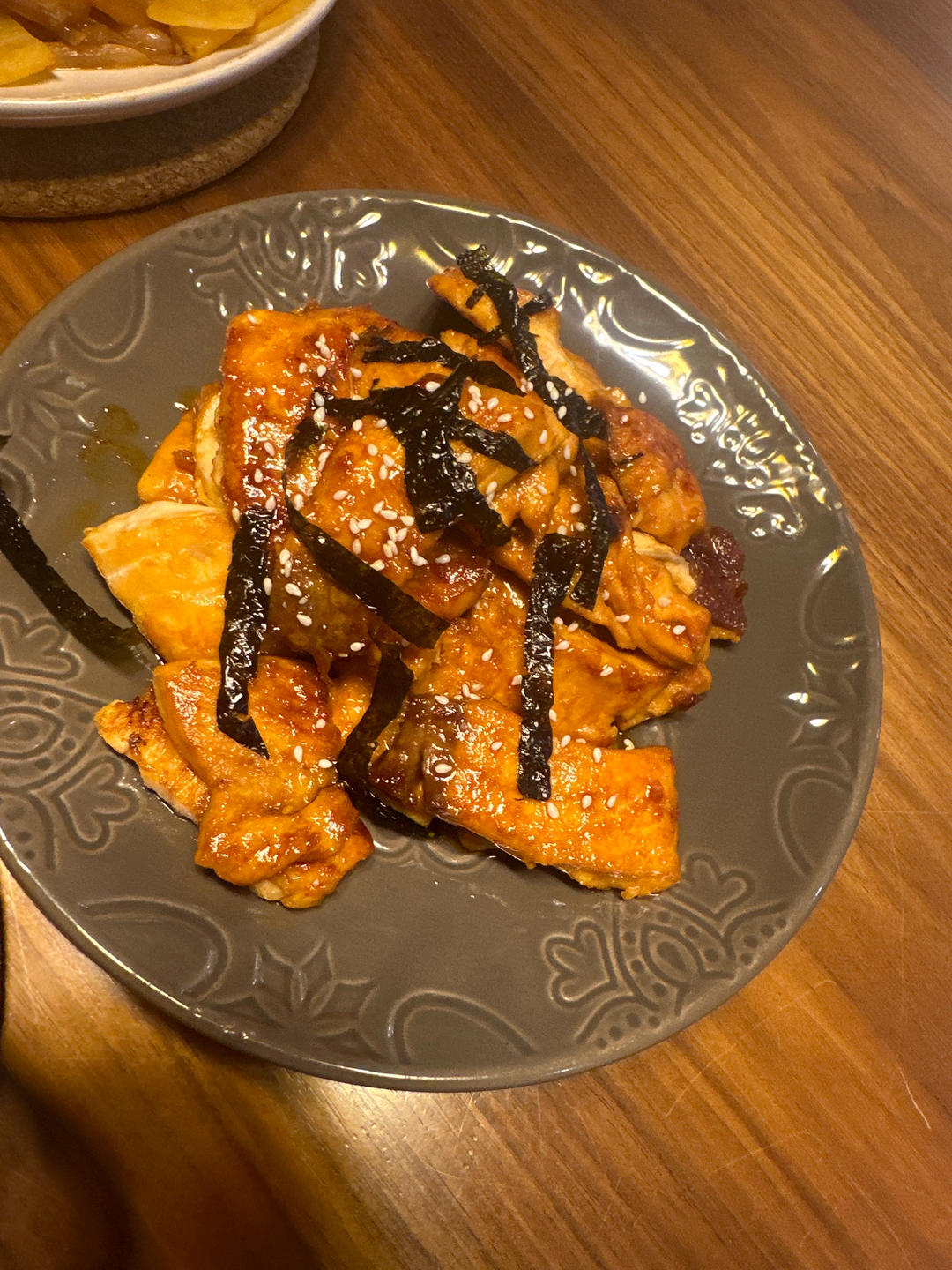 酱汁三文鱼【宝宝辅食】