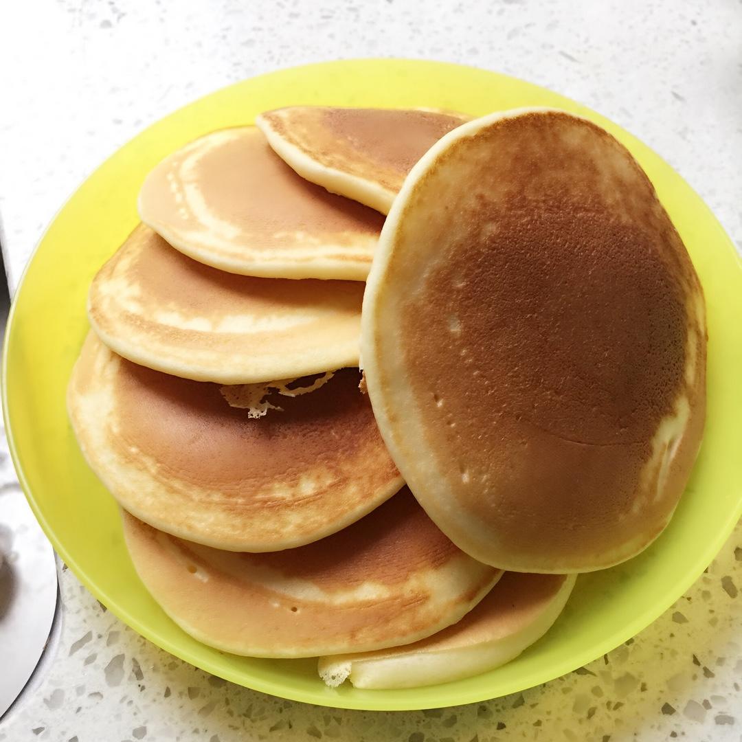超级简单pancake【无黄油健康版】