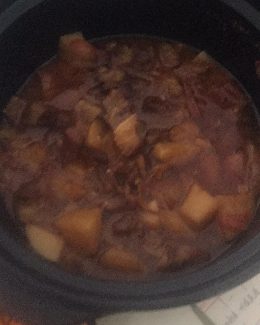 番茄土豆炖牛腩