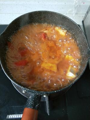 泡菜汤（番茄虾仁版）的做法 步骤13