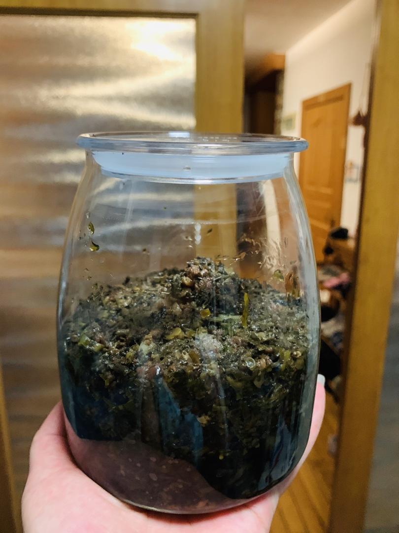 香椿香菇拌饭酱