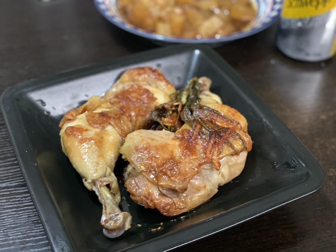 电饭锅简易版：盐焗手撕鸡