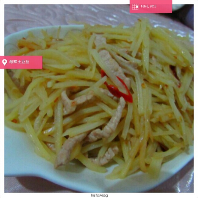 酸辣土豆丝