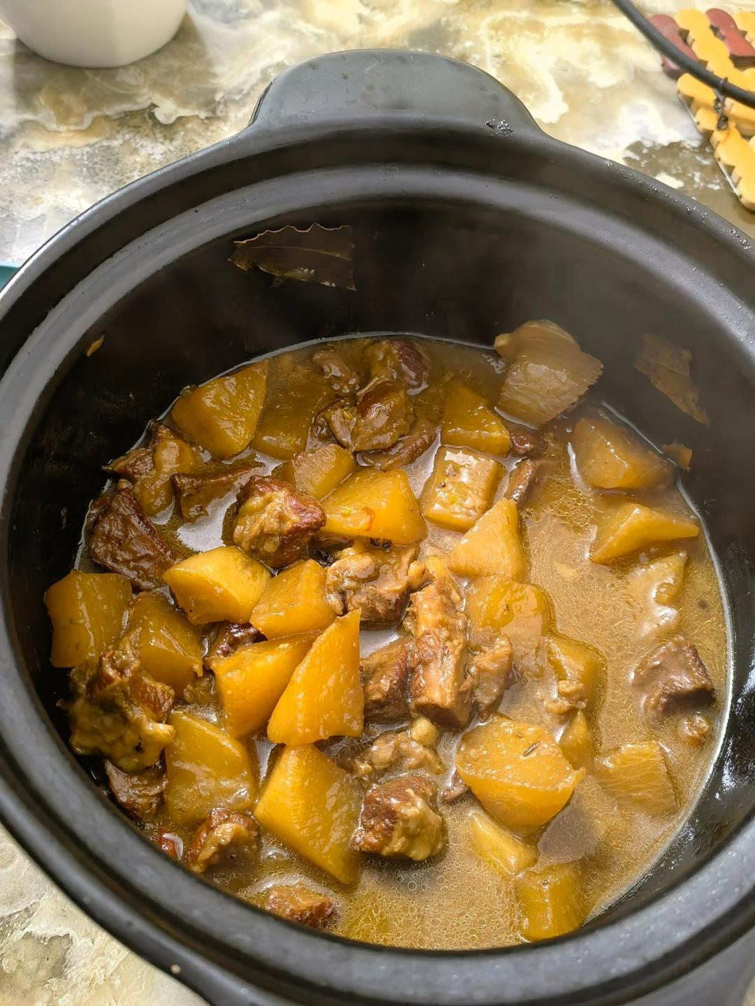 ⭐萝卜牛腩煲⭐