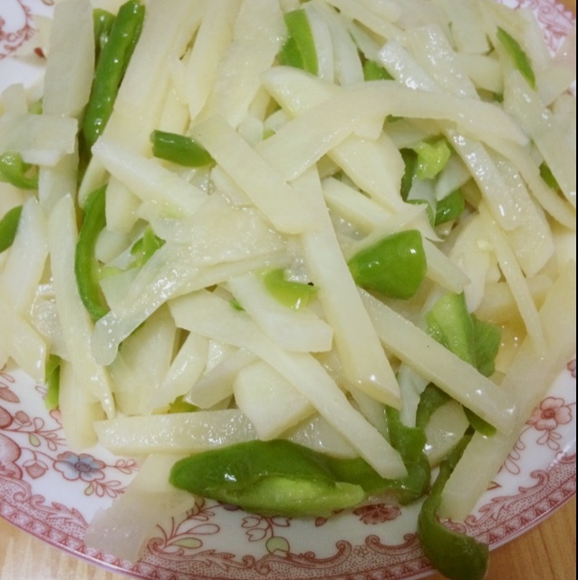 青椒土豆丝