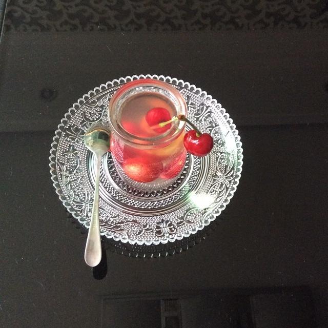 樱桃果冻的做法