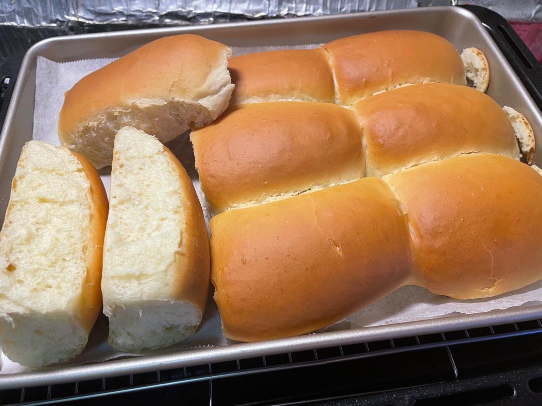 纯奶手撕吐司的做法 步骤1