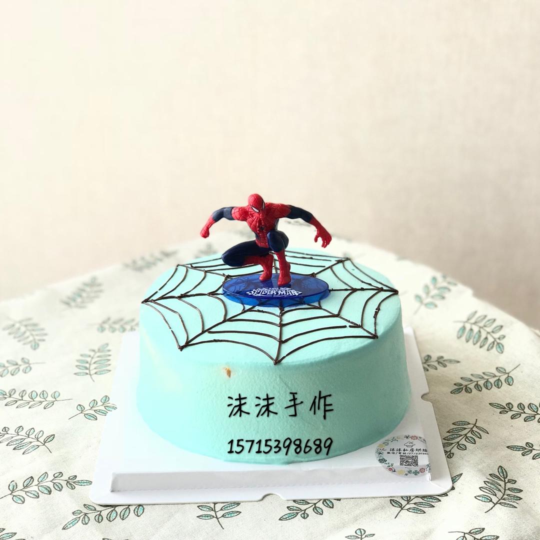 蜘蛛侠蛋糕
