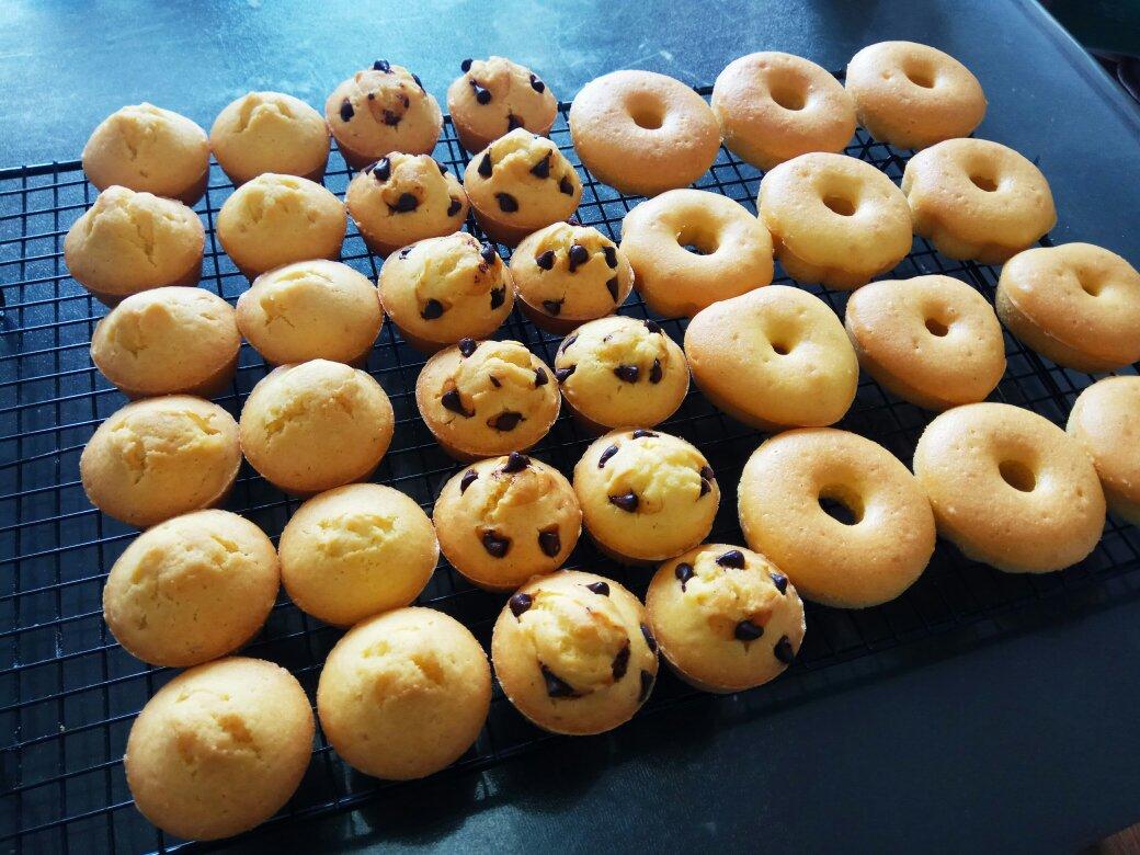 烤箱版甜甜圈