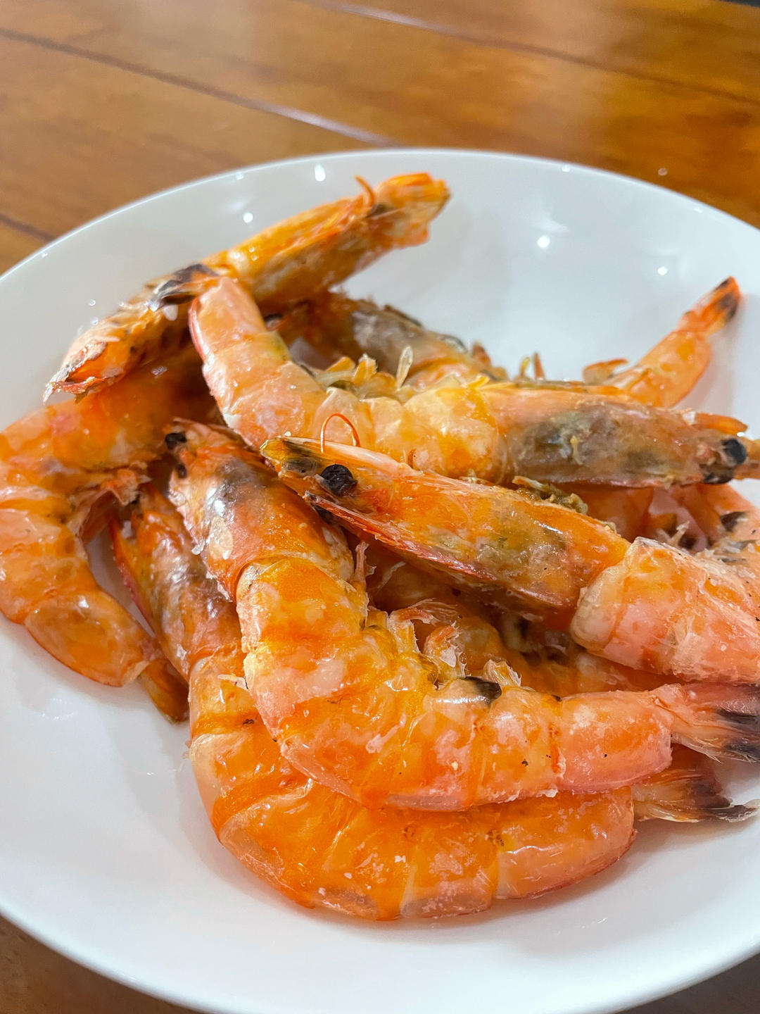超大超鲜的盐焗🦐虾