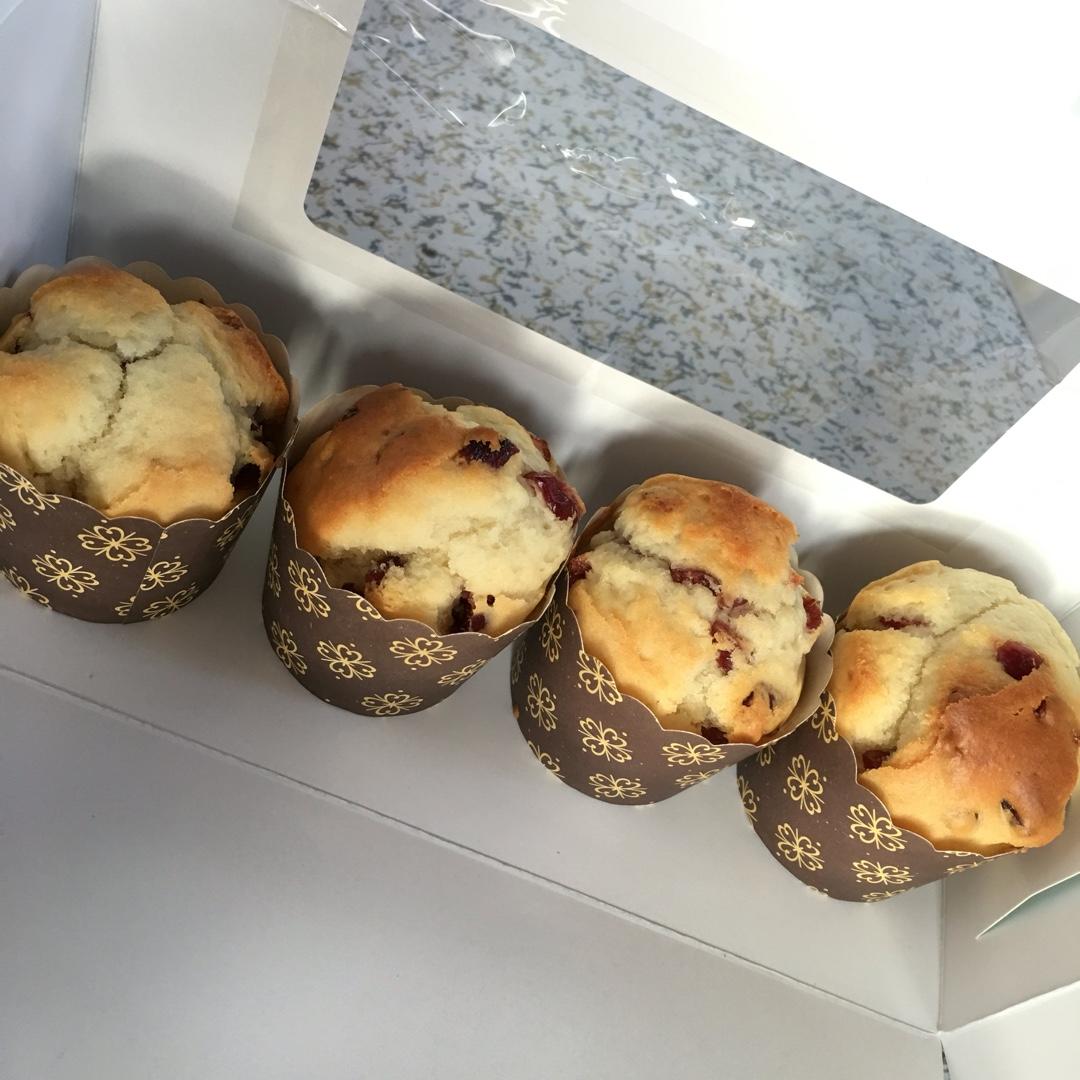 蔓越莓麦芬蛋糕