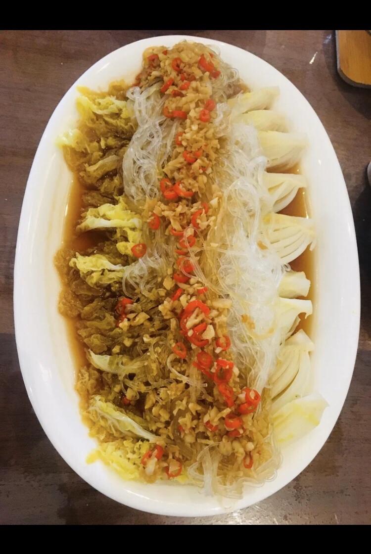 粉丝蒸芽白的做法