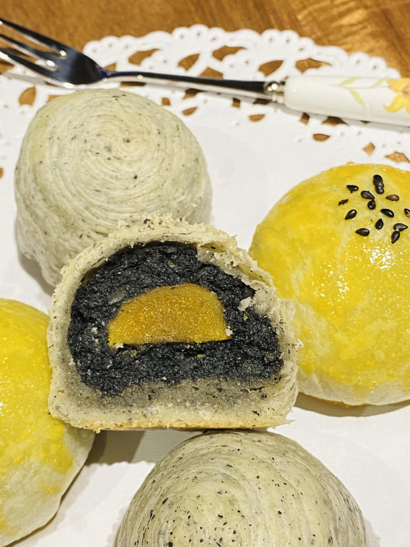 大包酥之蛋黄酥、螺旋酥（简单、省时、省力）