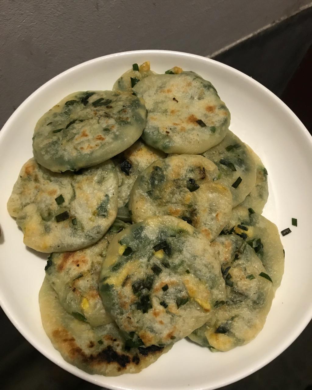 韭菜盒子（湿面，搅面）