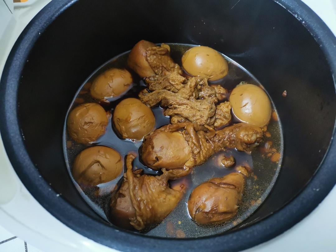 爆好吃的卤鸡腿 卤蛋❗电饭煲 炒锅都可以做~