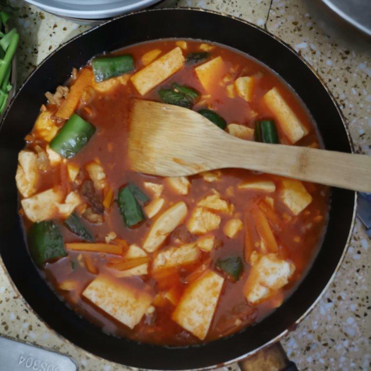 韩式泡菜豆腐汤
