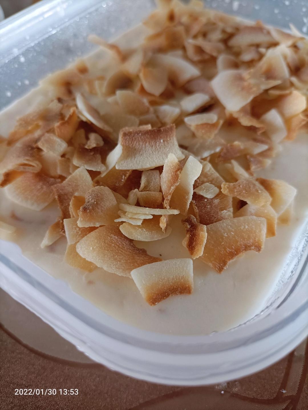 无敌好吃的椰奶冻(椰子粉)