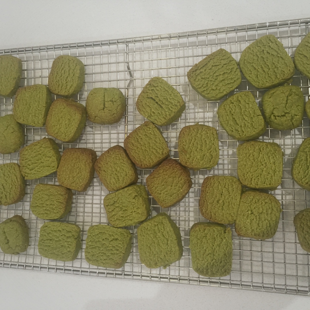 抹茶杏仁饼干