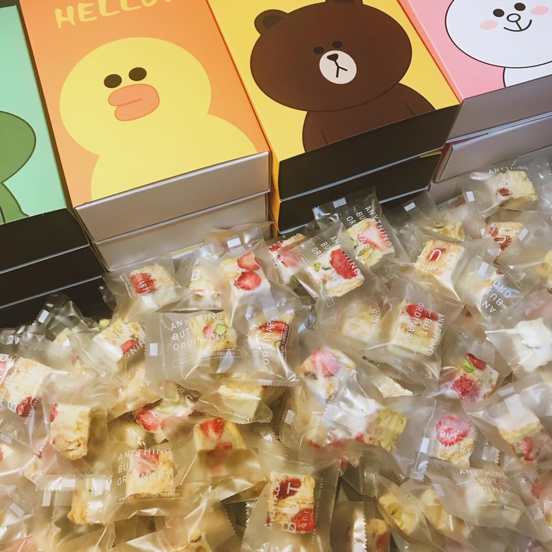 风靡吃货圈的雪花酥