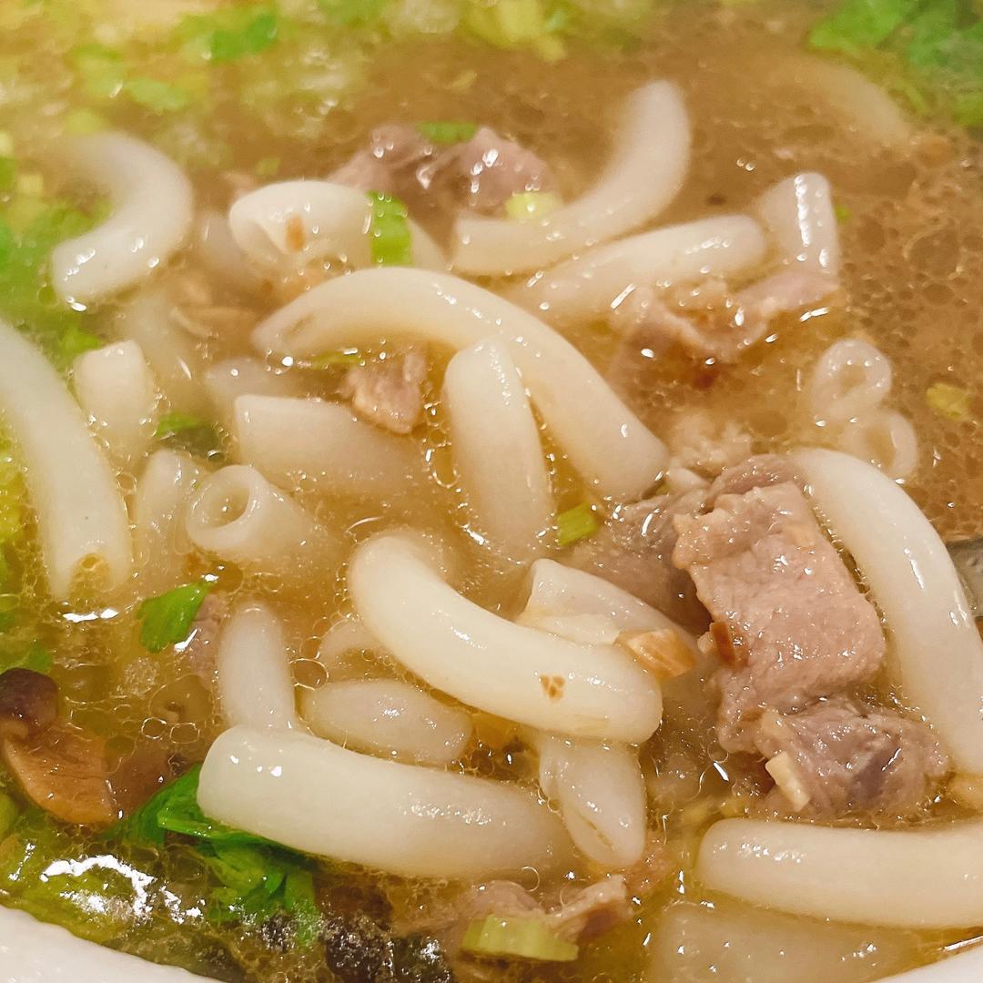 香菇瘦肉快手版空心粉的做法