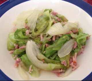 清炒生菜