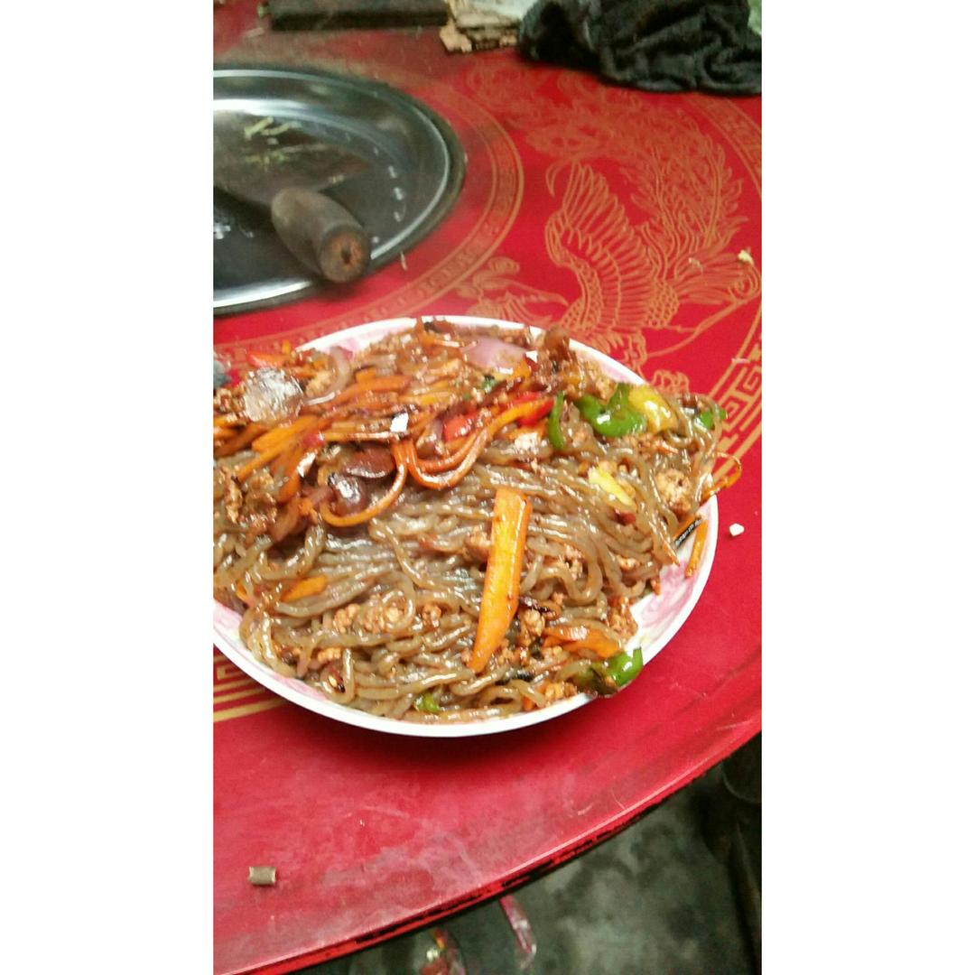 肉末炒粉丝