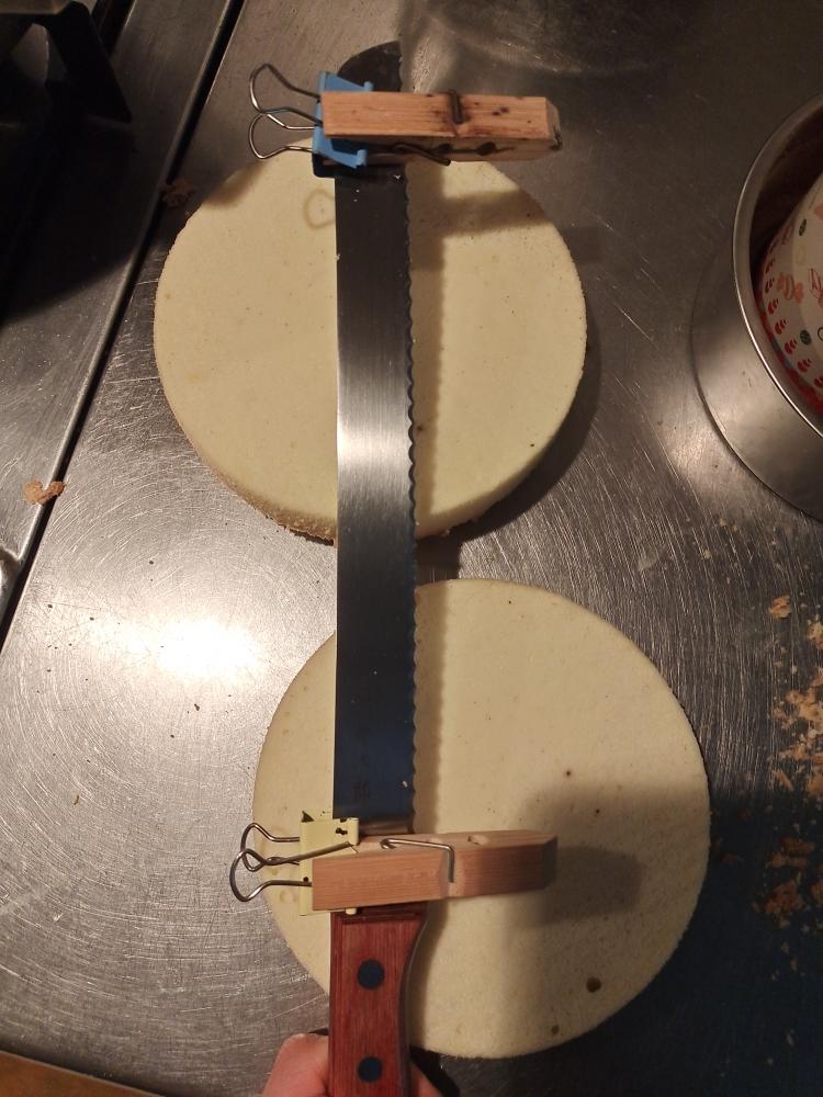 自制蛋糕切片器的做法