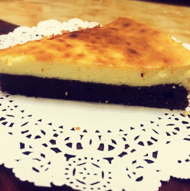 布朗尼芝士蛋糕