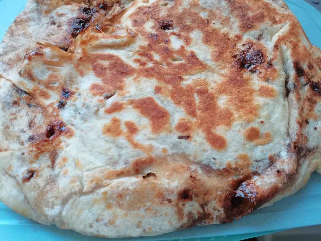 妈妈的麻酱红糖饼(附赠叠饼大法！)