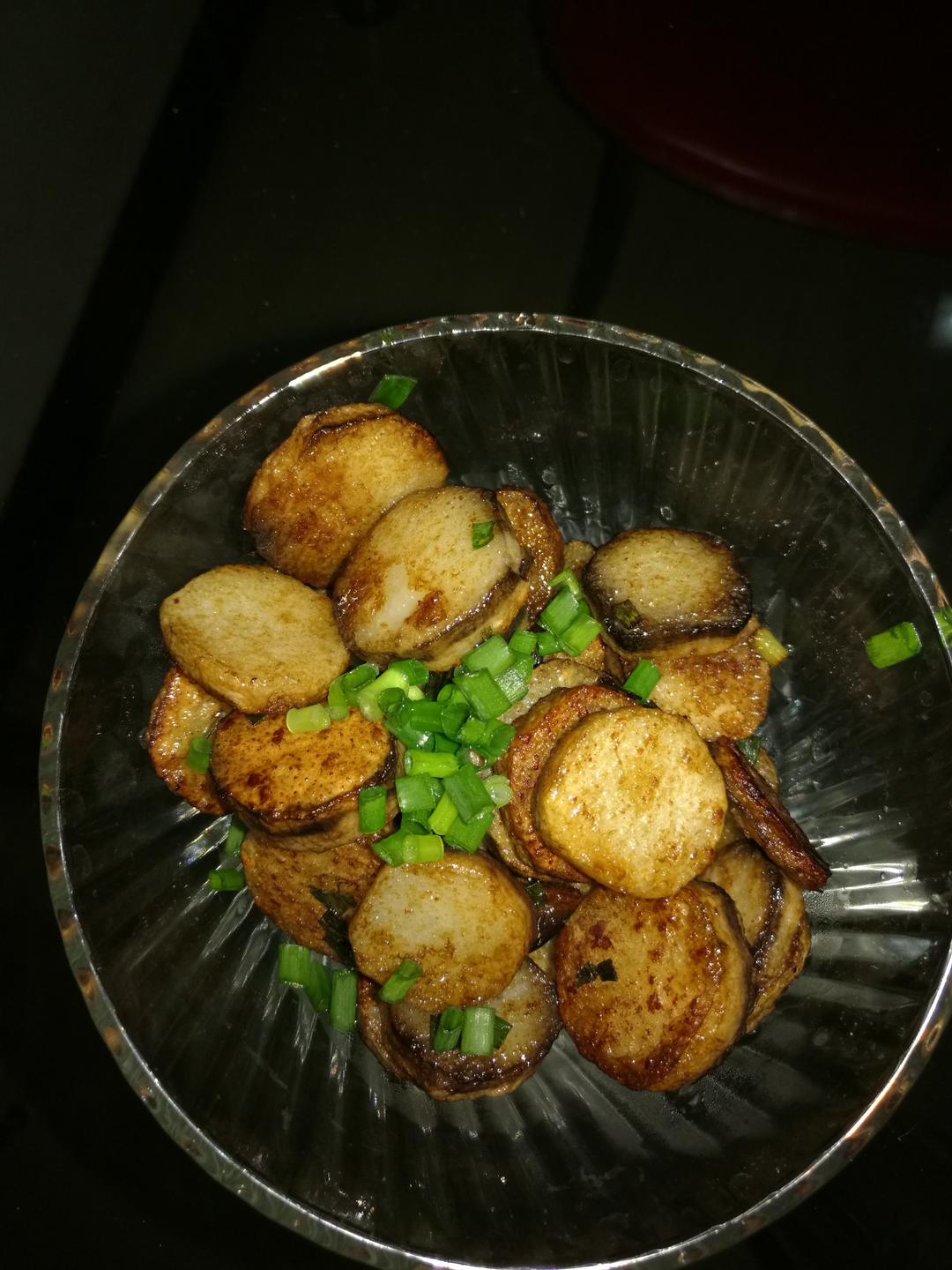 老板，来份煎山药。