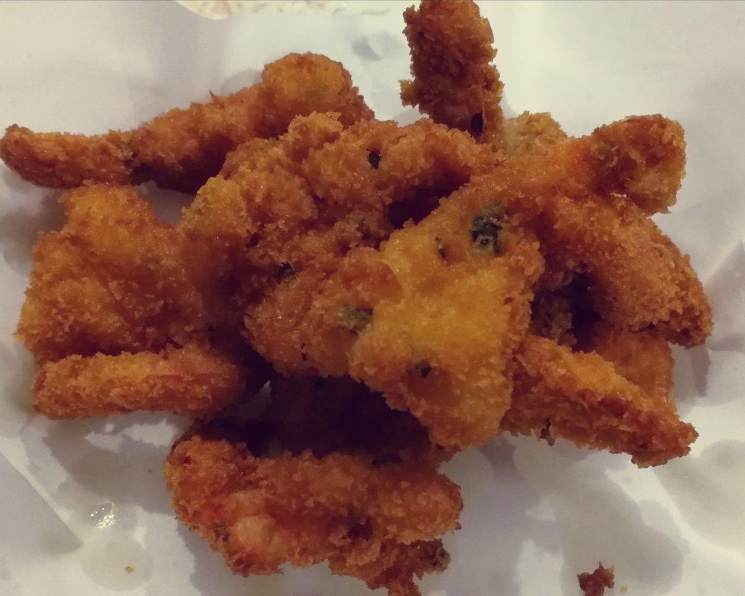 面包糠炸虾