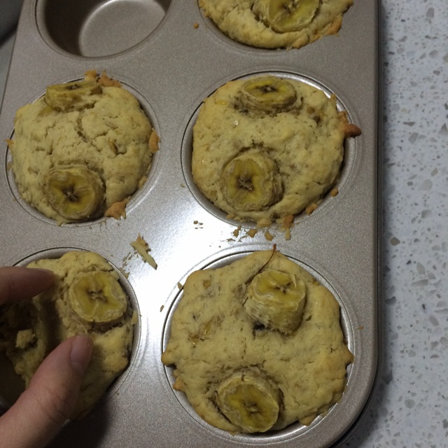 香蕉纸杯蛋糕（小嶋）