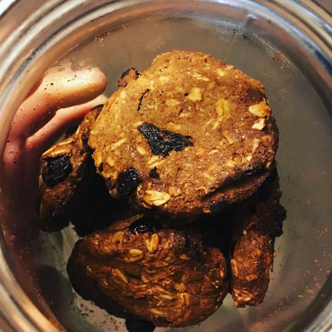 低卡蔓越莓燕麦饼干