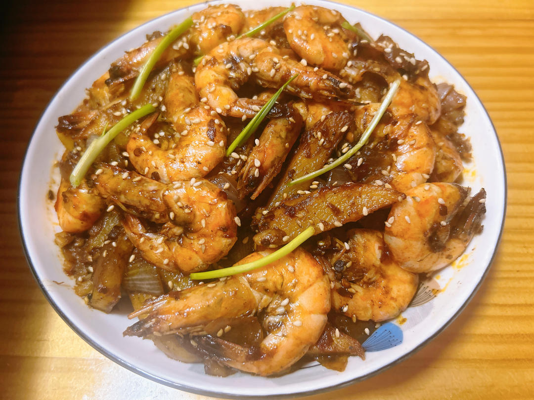 🔥好吃到舔手指的香辣干锅虾，简单又下饭